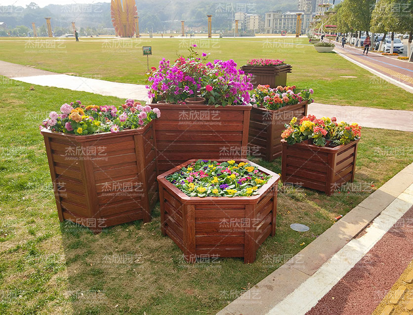 景觀花箱江西公園案例 景觀花箱江西公園案例